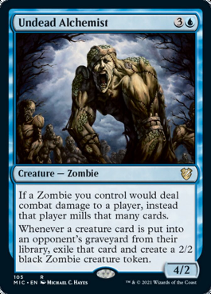 Undead Alchemist [Innistrad: Midnight Hunt Commander]-1