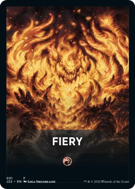 Fiery Theme Card [Jumpstart 2022 Front Cards]-1