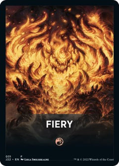 Fiery Theme Card [Jumpstart 2022 Front Cards]-1