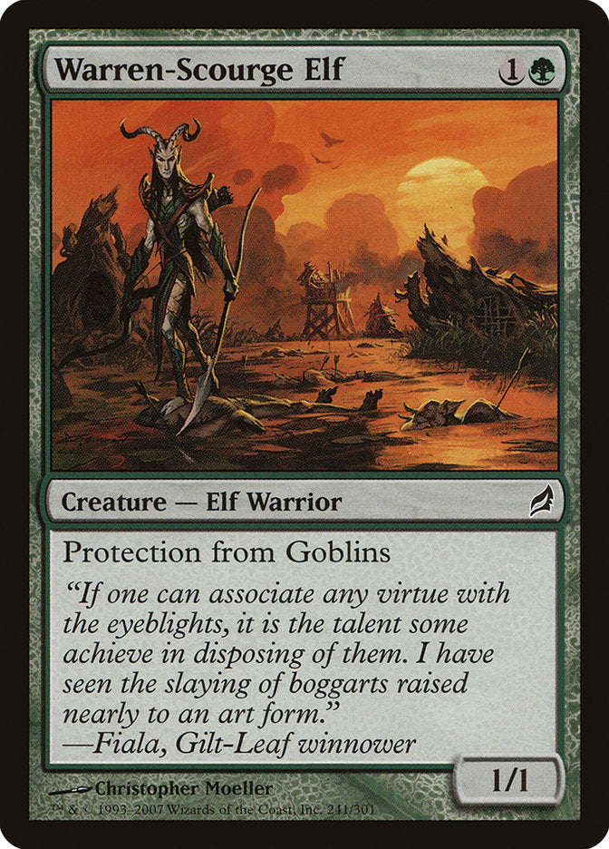 Warren-Scourge Elf [Lorwyn]-1