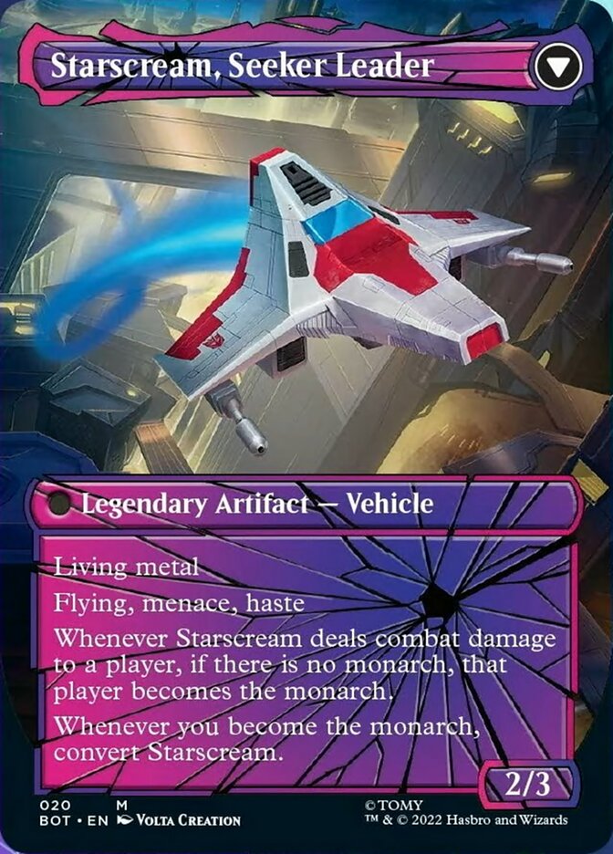 Starscream, Power Hungry // Starscream, Seeker Leader (Shattered Glass) [Transformers]-2