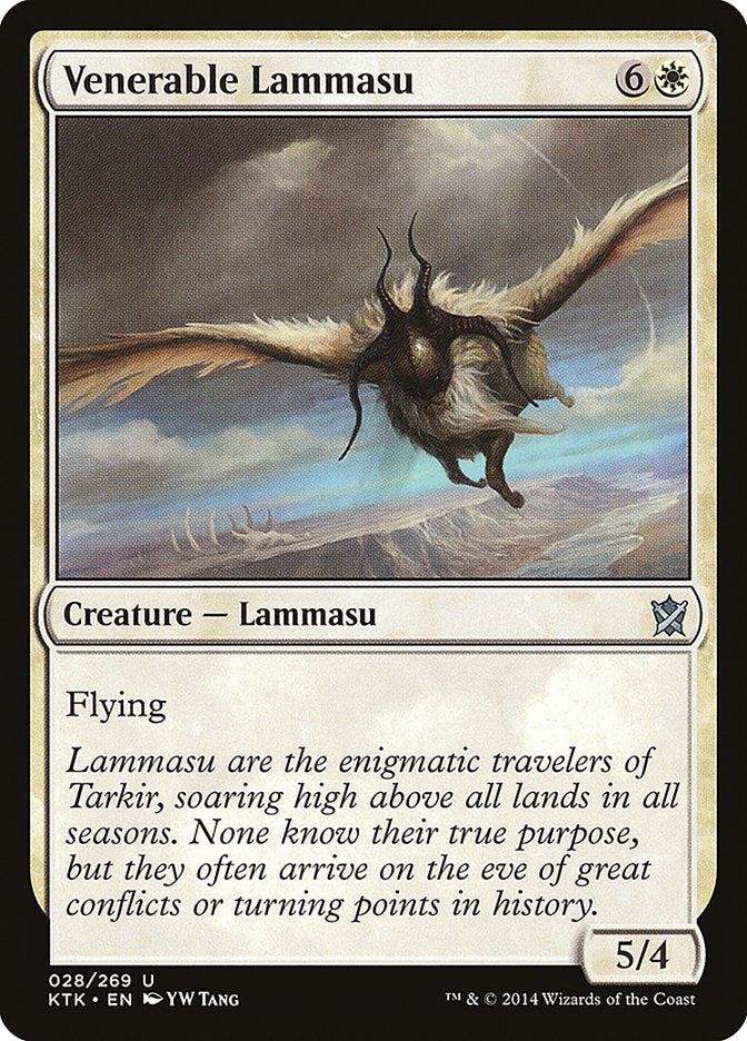 Venerable Lammasu [Khans of Tarkir]-1