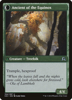Autumnal Gloom // Ancient of the Equinox [Shadows over Innistrad]-2