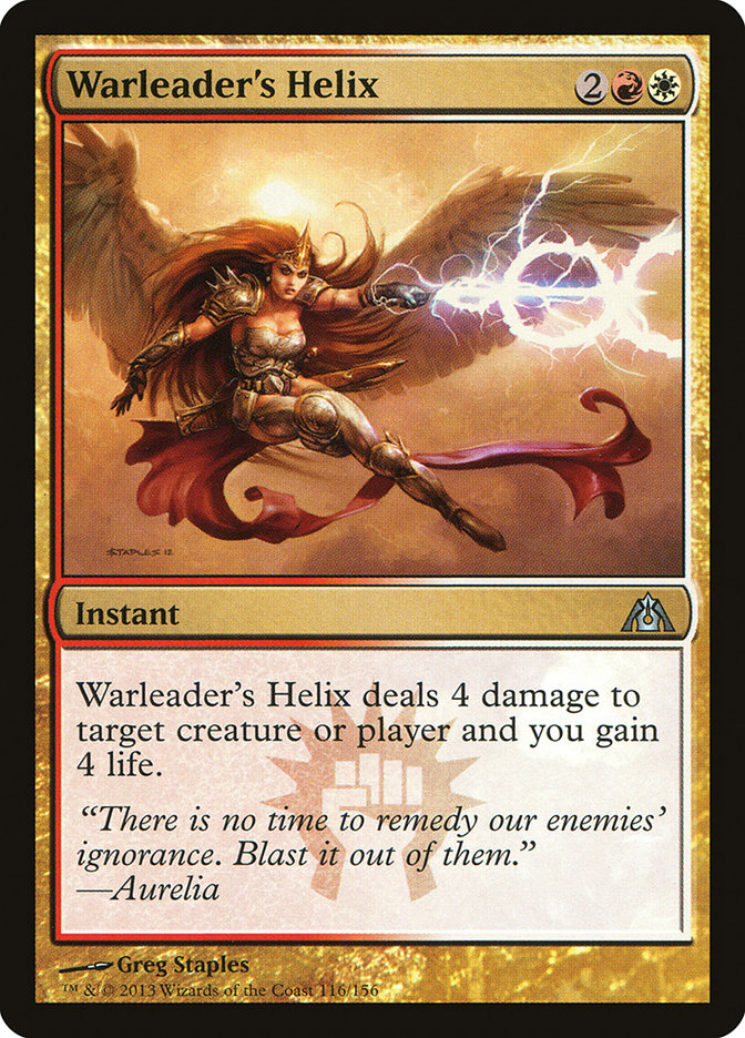 Warleader's Helix [Dragon's Maze]-1