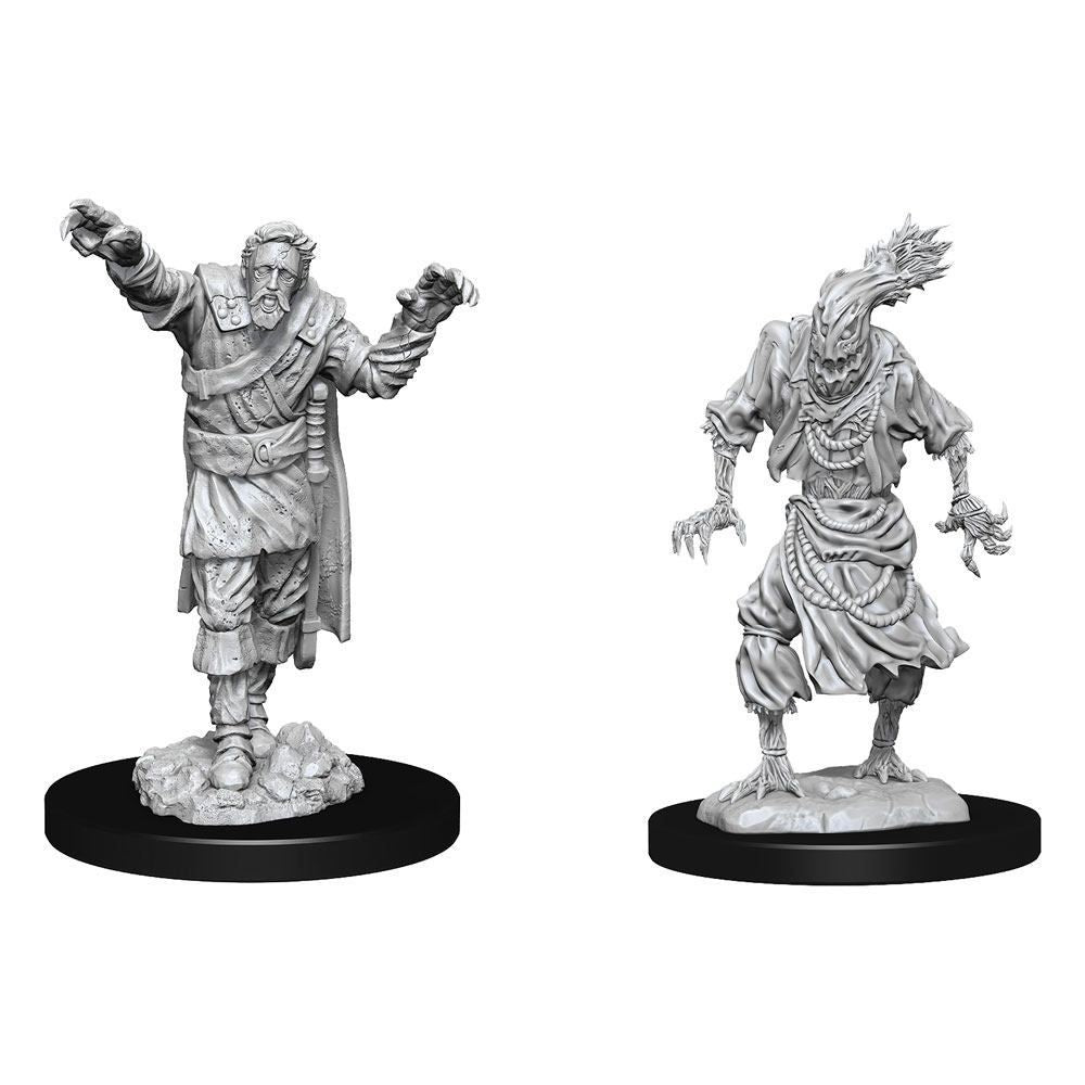 D&D Nolzurs Marvelous Unpainted Miniatures Scarecrow & Stone Cursed-1