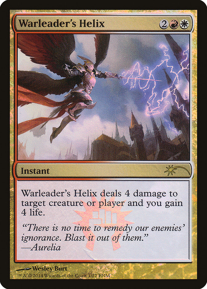 Warleader's Helix [Friday Night Magic 2014]-1