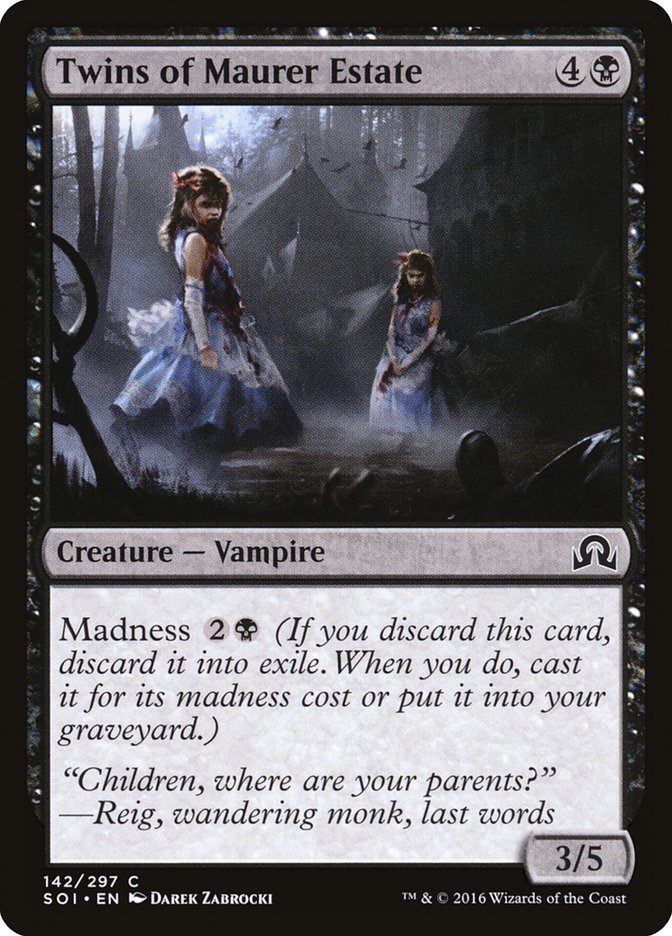 Twins of Maurer Estate [Shadows over Innistrad]-1
