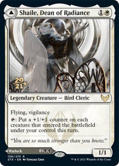 Shaile, Dean of Radiance // Embrose, Dean of Shadow [Strixhaven: School of Mages Prerelease Promos]-1