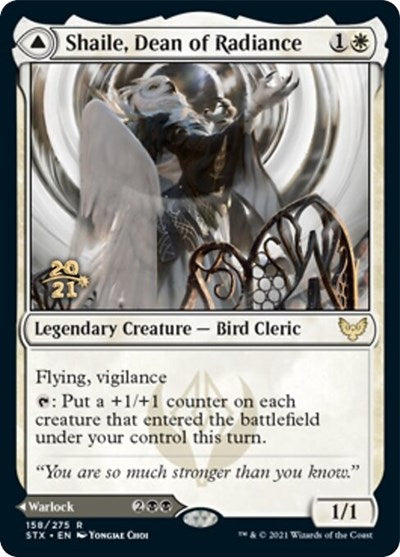 Shaile, Dean of Radiance // Embrose, Dean of Shadow [Strixhaven: School of Mages Prerelease Promos]-1