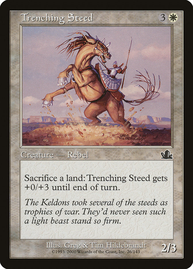 Trenching Steed [Prophecy]-1