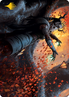 Dawnhart Rejuvenator Art Card (Gold-Stamped Signature) [Innistrad: Midnight Hunt Art Series]-1
