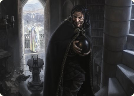 Grima, Saruman's Footman Art Card [The Lord of the Rings: Tales of Middle-earth Art Series]-1