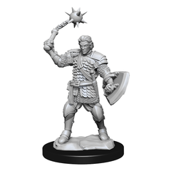 Critical Role Unpainted Miniatures Human Clovis Concord Cleric Male (2)-1