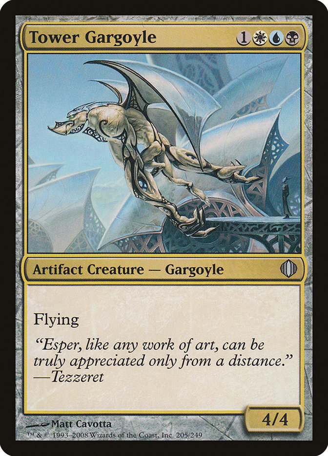 Tower Gargoyle [Shards of Alara]-1