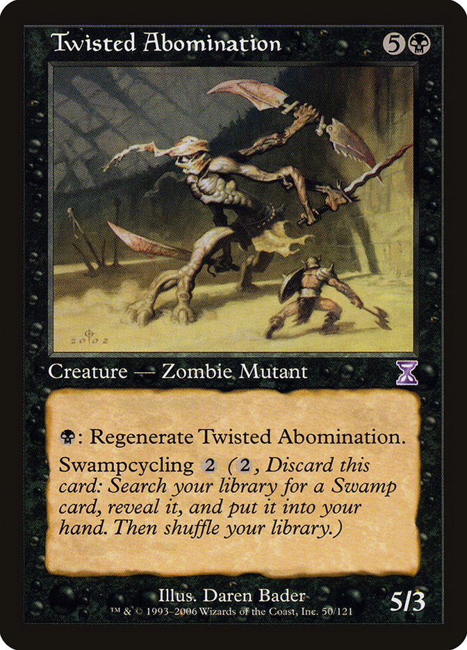 Twisted Abomination [Time Spiral Timeshifted]-1
