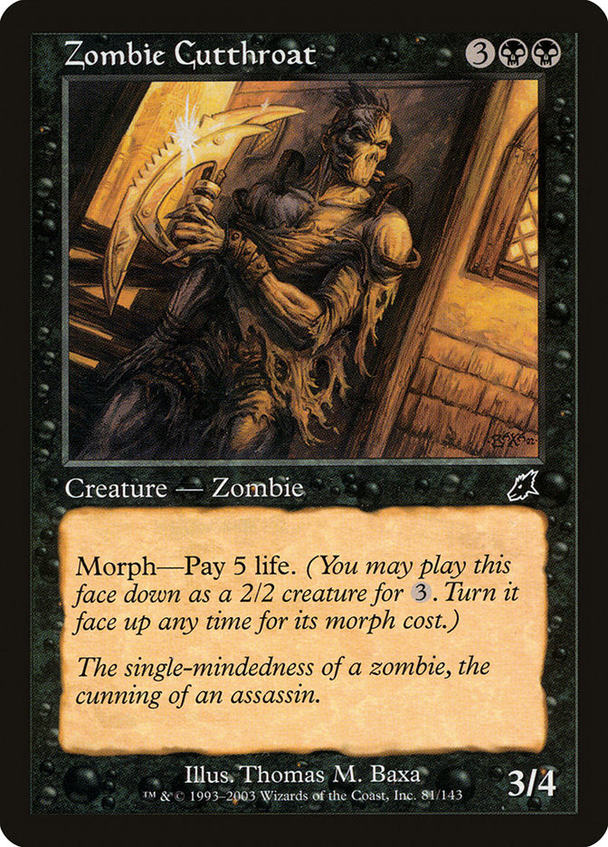 Zombie Cutthroat [Scourge]-1