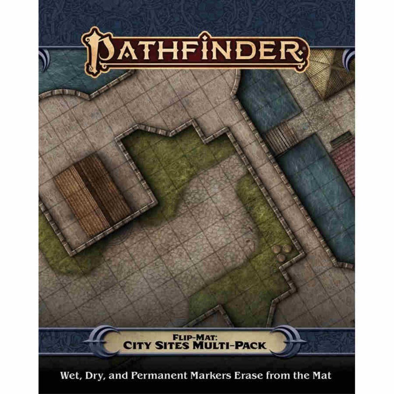Pathfinder Accessories Flip-Mat: City Sites Multi-Pack-1