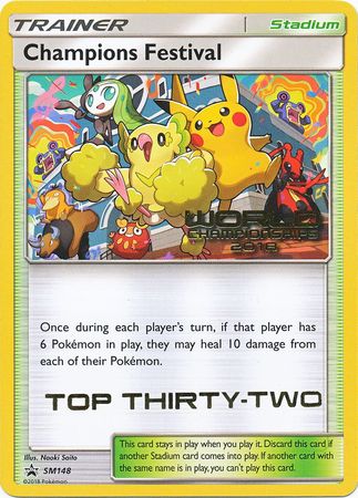 Champions Festival (SM148) (2018 Top Thirty Two) [Sun & Moon: Black Star Promos]-1