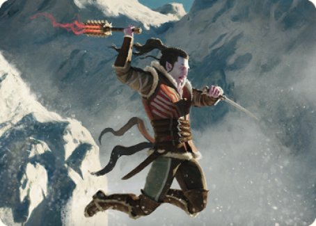 Balduvian Berserker Art Card [Dominaria United Art Series]-1
