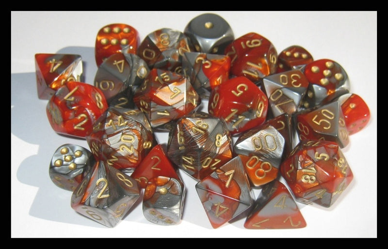 CHX 26661 Gemini 16mm d6 Orange Steel/Gold Block (12)-1
