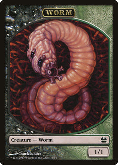 Worm Token [Modern Masters Tokens]-1