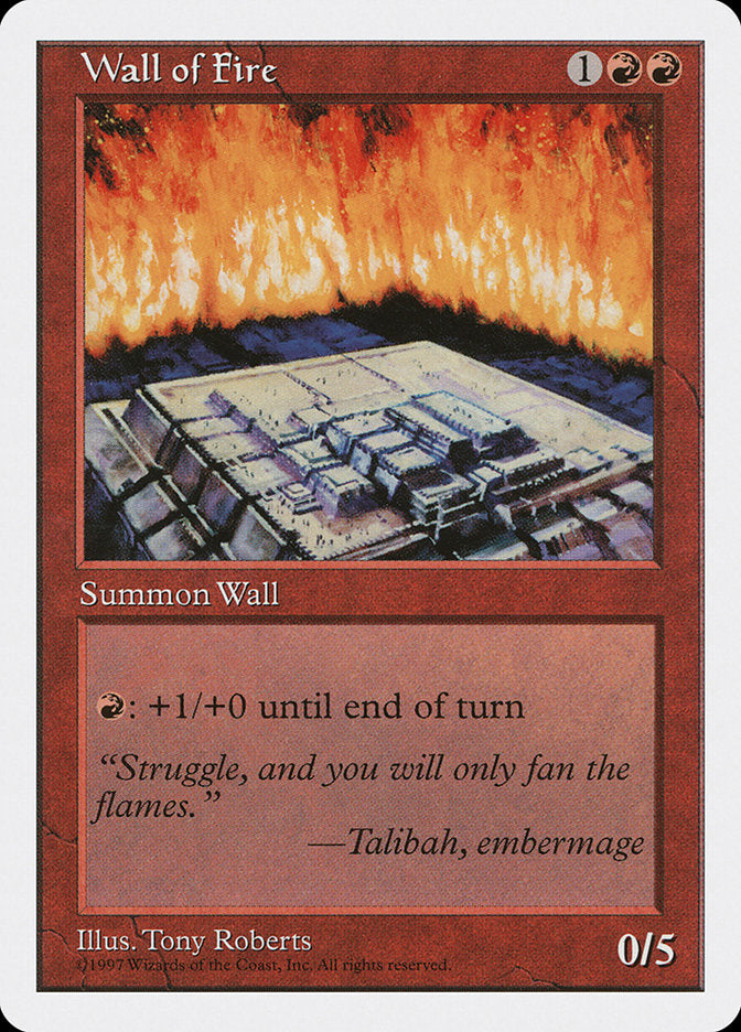 Wall of Fire [Fifth Edition]-1