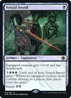 Vorpal Sword (Ampersand Promo) [Dungeons & Dragons: Adventures in the Forgotten Realms Promos]-1