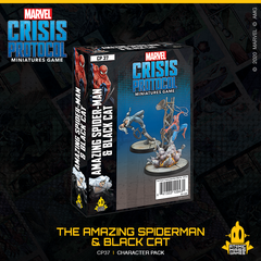 Marvel Crisis Protocol Miniatures Game Amazing Spider-Man & Black Cat-1