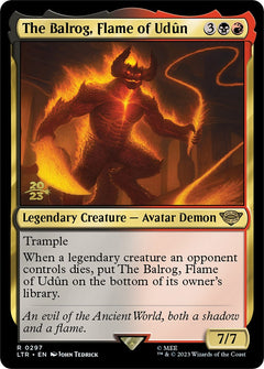 The Balrog, Flame of Udun [The Lord of the Rings: Tales of Middle-Earth Prerelease Promos]-1