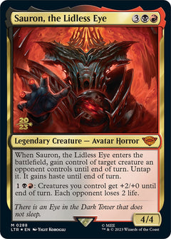 Sauron, the Lidless Eye [The Lord of the Rings: Tales of Middle-Earth Prerelease Promos]-1