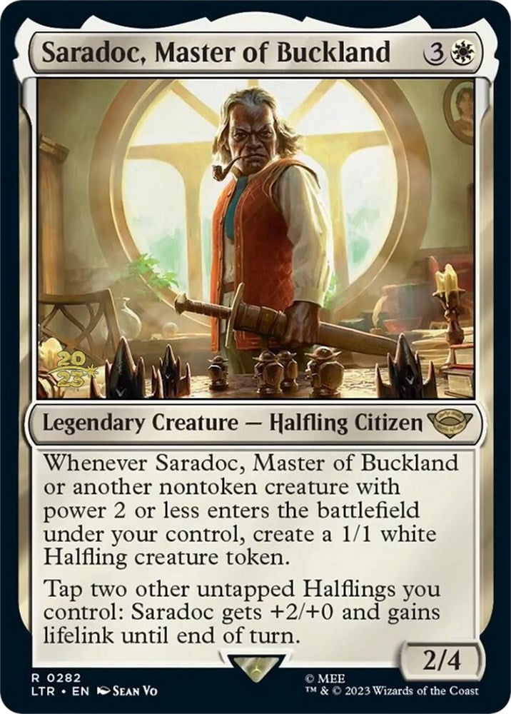 Saradoc, Master of Buckland [The Lord of the Rings: Tales of Middle-Earth Prerelease Promos]-1