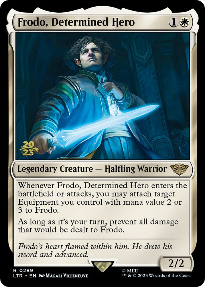 Frodo, Determined Hero [The Lord of the Rings: Tales of Middle-Earth Prerelease Promos]-1