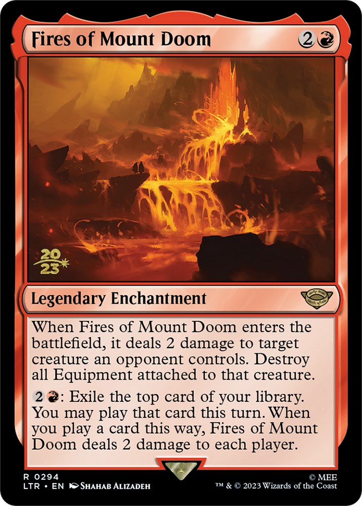 Fires of Mount Doom [The Lord of the Rings: Tales of Middle-Earth Prerelease Promos]-1