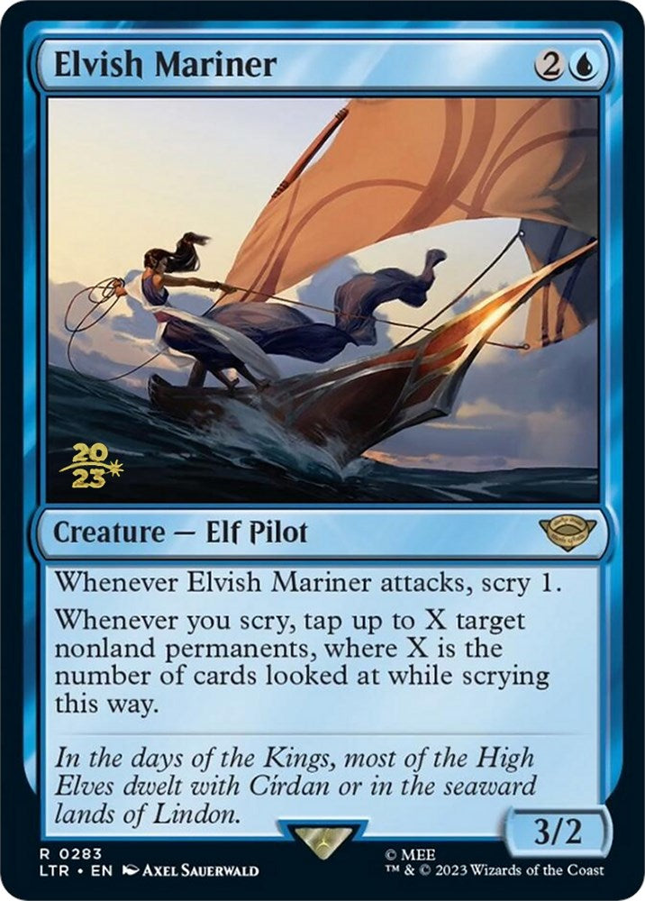 Elvish Mariner [The Lord of the Rings: Tales of Middle-Earth Prerelease Promos]-1