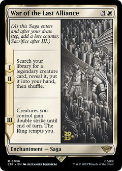 War of the Last Alliance [The Lord of the Rings: Tales of Middle-Earth Prerelease Promos]-1