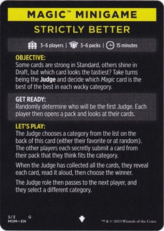 Strictly Better (Magic Minigame) [March of the Machine Minigame]-1
