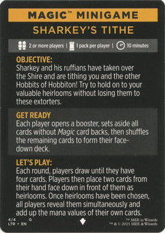 Sharkey's Tithe (Magic Minigame) [The Lord of the Rings: Tales of Middle-Earth Minigame]-1