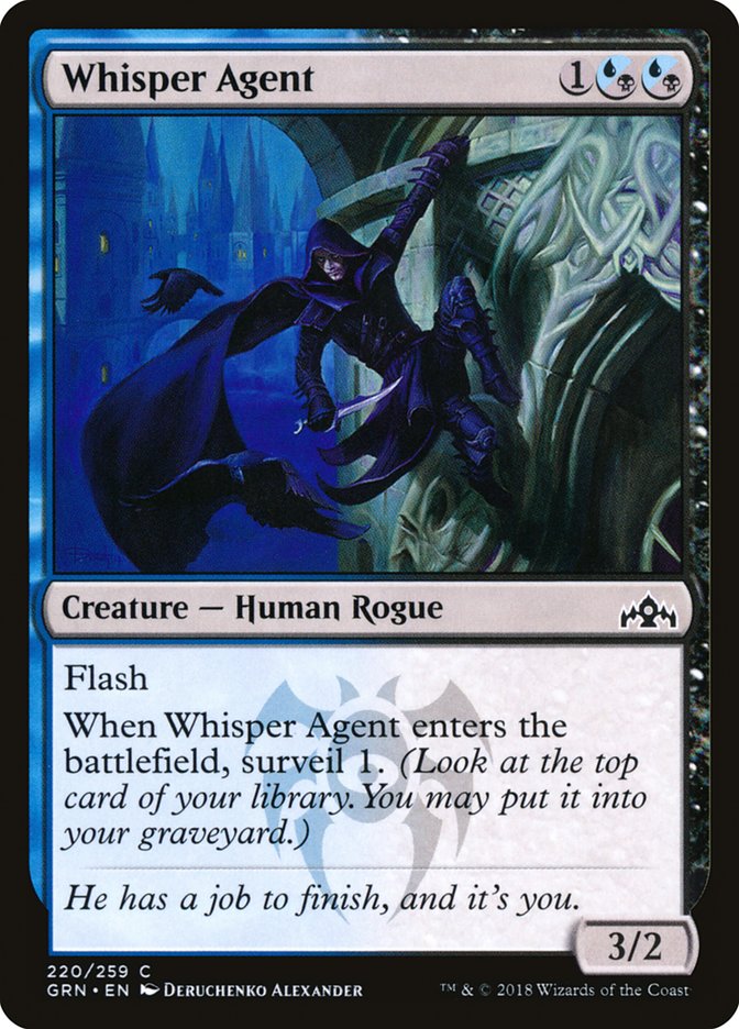 Whisper Agent [Guilds of Ravnica]-1