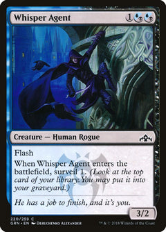 Whisper Agent [Guilds of Ravnica]-1