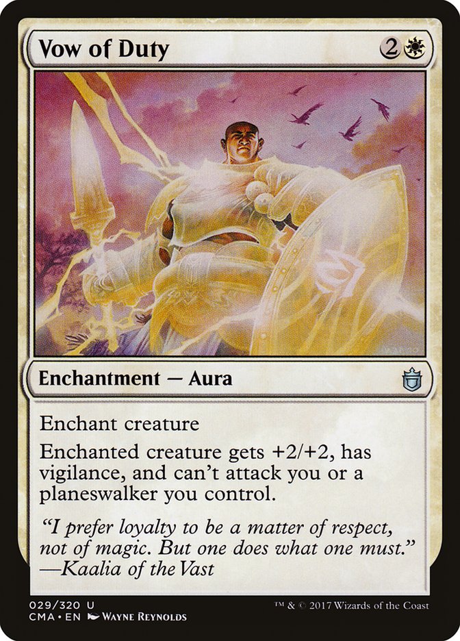 Vow of Duty [Commander Anthology]-1