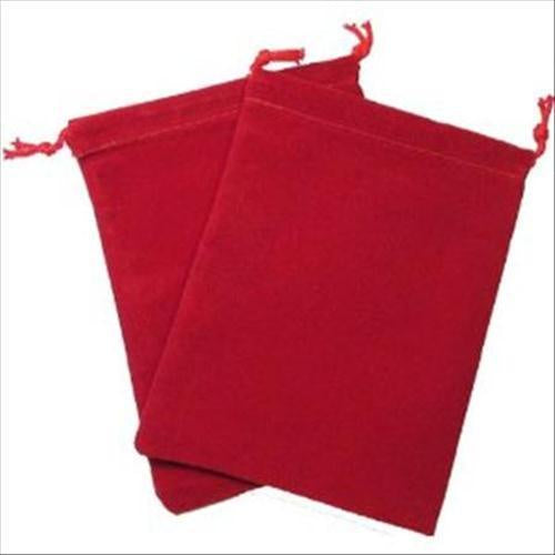 CHX 2374 Suedecloth Bag (S) - Red-1