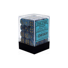 CHX 27889 Phantom 12mm d6 Teal/Gold Block (36)-1