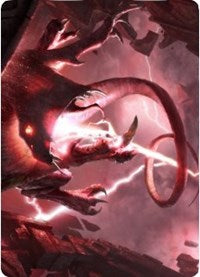 Thundering Rebuke Art Card [Zendikar Rising Art Series]-1
