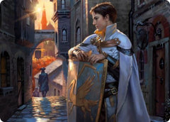Dennick, Pious Apprentice Art Card [Innistrad: Midnight Hunt Art Series]-1