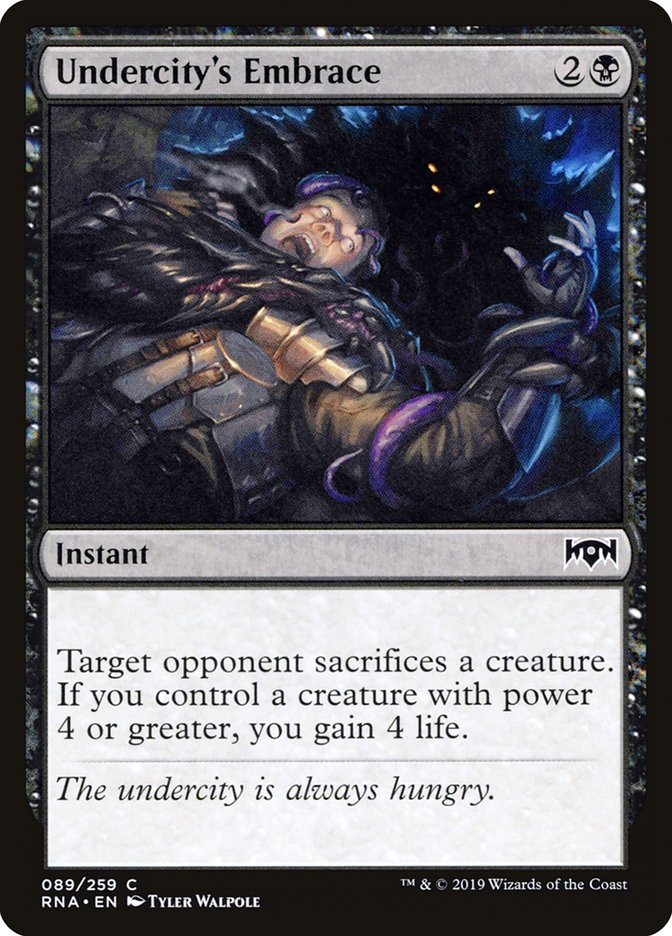 Undercity's Embrace [Ravnica Allegiance]-1