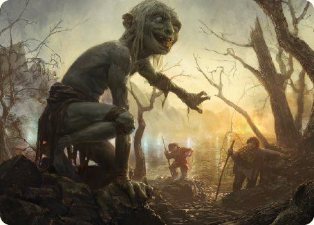 Smeagol, Helpful Guide Art Card [The Lord of the Rings: Tales of Middle-earth Art Series]-1