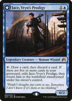 Jace, Vryn's Prodigy // Jace, Telepath Unbound [Magic Origins]-1
