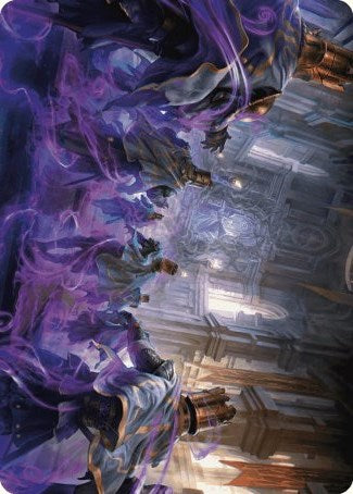 Eerie Interference Art Card [Wilds of Eldraine Art Series]-1