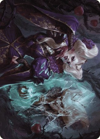 Conceited Witch Art Card [Wilds of Eldraine Art Series]-1