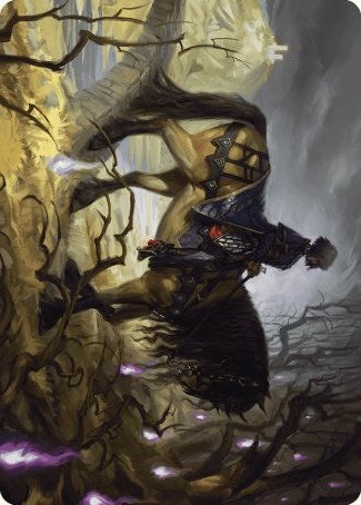 Rowan's Grim Search Art Card [Wilds of Eldraine Art Series]-1